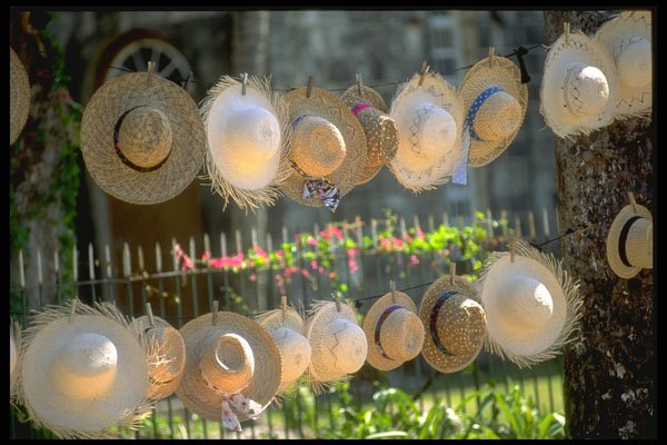 328010 Handmade Hats For Sale, Port Antonio A4 Photo Print