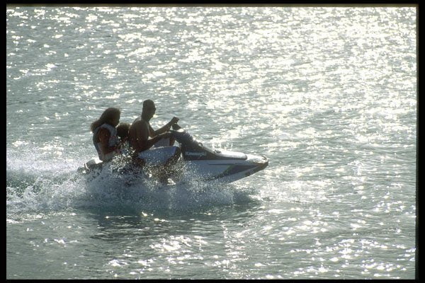 328018 Jet Ski, Ocho Rios A4 Photo Print