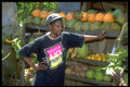 328022 Roadside Fruit Salesman Near Port Antonio A4 Photo Print