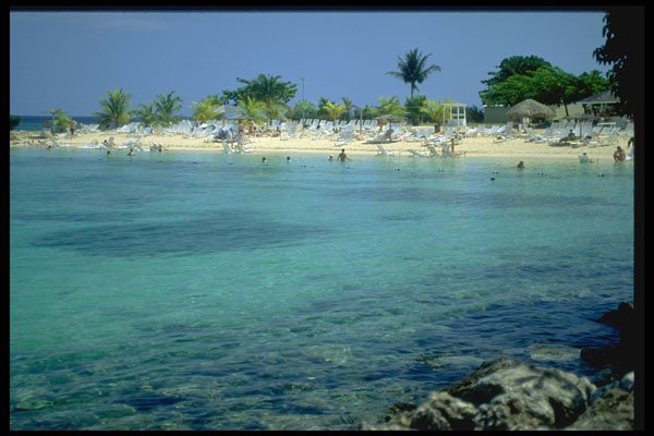 328036 Jamaica Grande Beach, Ocho Rios A4 Photo Print