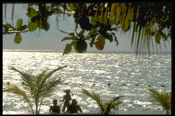 328070 Sunset On Seven Mile Beach, Negril A4 Photo Print