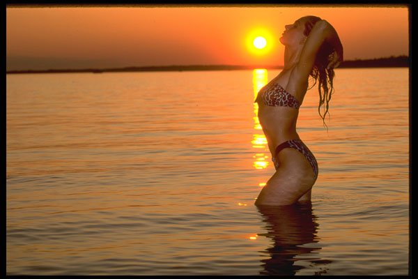 328084 Sunset On Seven Mile Beach, Negril A4 Photo Print