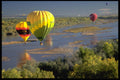 329000 Balloons Over The Rio Grande River, Albuquerque A4 Photo Print