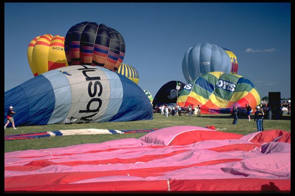 329001 World Balloon Championship, Michigan A4 Photo Print