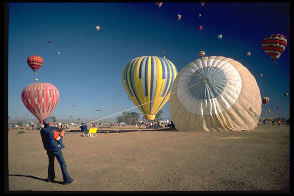 329006 Launch, Mass Ascension, Albuquerque A4 Photo Print