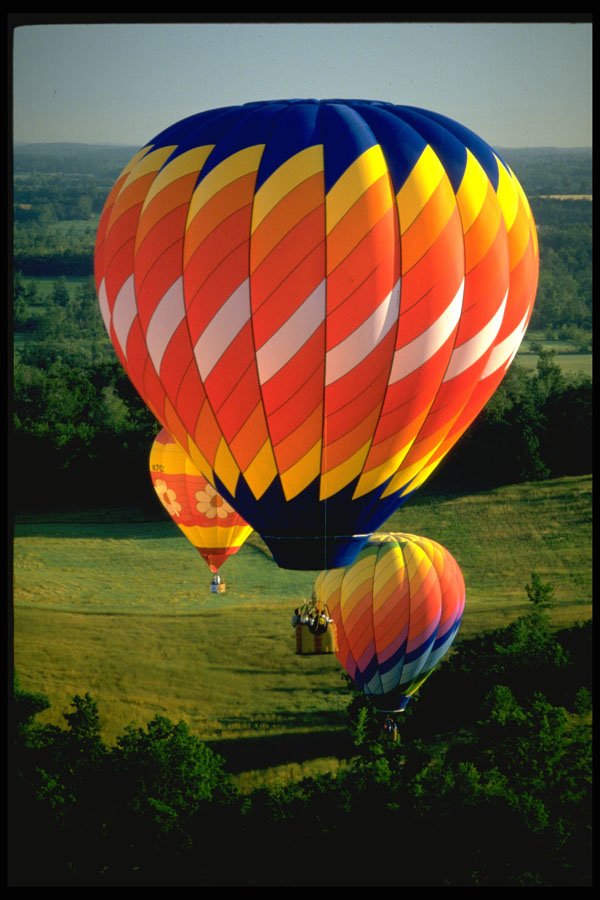 329035 1985 World Hot Air Balloon Championship A4 Photo Print