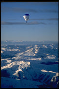 329047 Ballooning Over The Snowy Rockies, Colorado A4 Photo Print