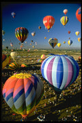 329048 Balloons, Balloons, And More Balloons, Albuquerque A4 Photo Print