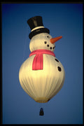 329081 Snowman A4 Photo Print