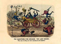 33 Fire Fighting The Last Shake 1885 Vintage A4 Photo Print