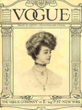 330 11 vogue cover 1907 2 Advert A4 Photo Print