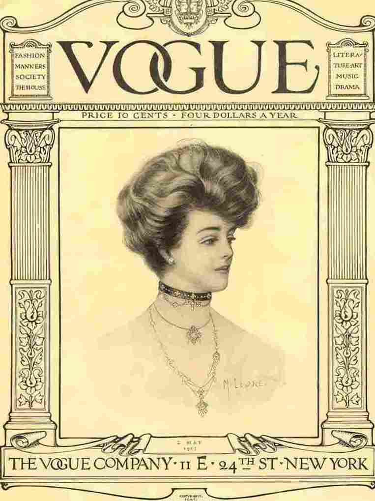 330 11 vogue cover 1907 2 Advert A4 Photo Print