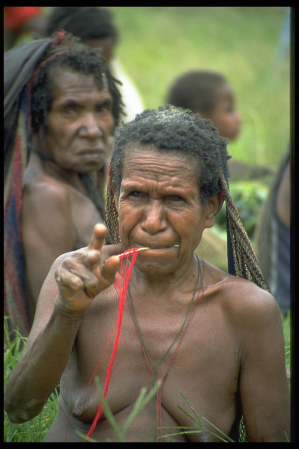 330020 Village Women A4 Photo Print