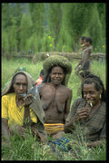 330026 Village Women At Market A4 Photo Print