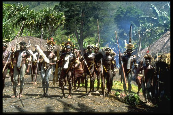 330034 Tribal Dancers A4 Photo Print