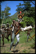 330042 Warriors At Hunt A4 Photo Print