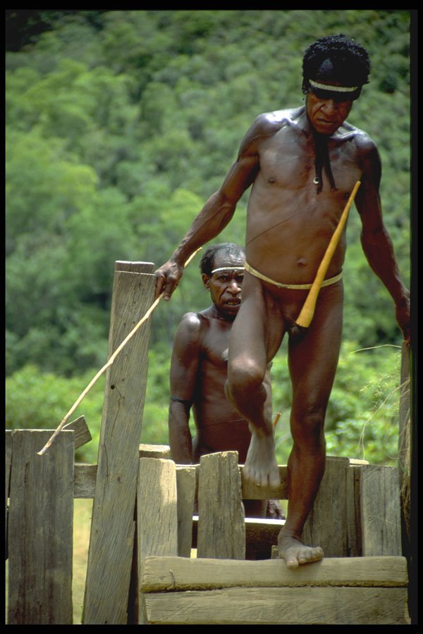 330045 Villagers, Market Bound A4 Photo Print