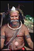 330056 Tribal Chief A4 Photo Print