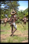 330067 Warriors At Animal Hunt A4 Photo Print