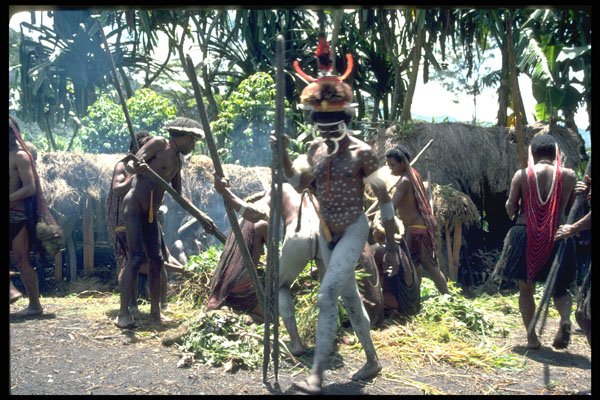 330083 Tribesman A4 Photo Print