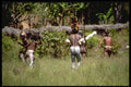 330094 Village Hunters A4 Photo Print
