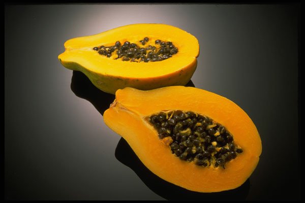 332008 Papaya Middles A4 Photo Print