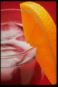 332011 Orange Slice A4 Photo Print