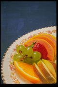 332037 Sliced Fruit A4 Photo Print