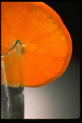 332039 Orange Accent A4 Photo Print