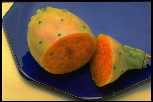 332072 Cactus Pear Center A4 Photo Print