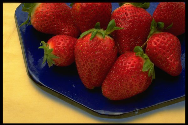 332078 Strawberry Dessert A4 Photo Print