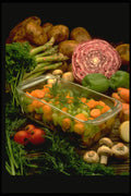 333005 Vegetables A4 Photo Print