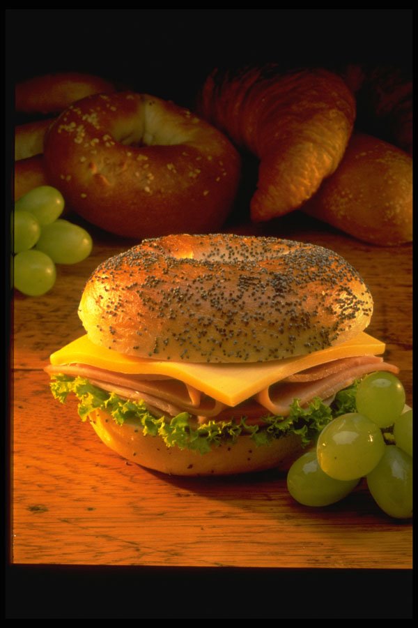333012 Deli Burger A4 Photo Print