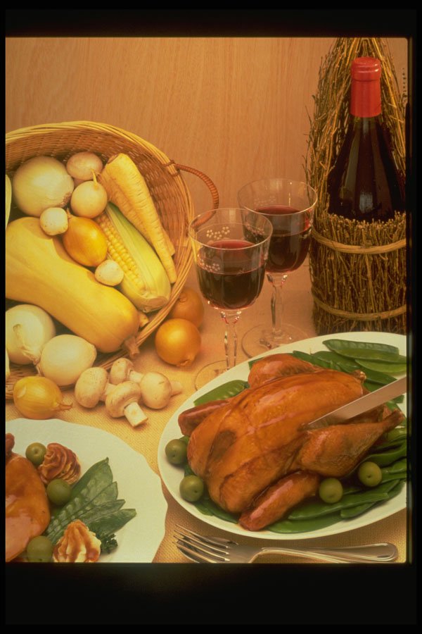 333017 Farmer's Chicken A4 Photo Print