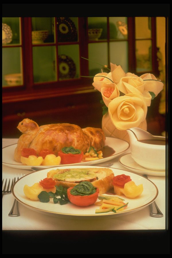 333019 Duck Filet In Pastry A4 Photo Print