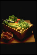333036 Assorted Vegetables A4 Photo Print