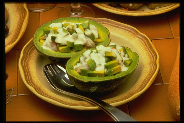 333082 Stuffed Avocado A4 Photo Print