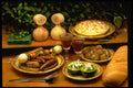 333083 Barbecue Lunch A4 Photo Print