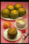 333085 Stuffed Artichokes A4 Photo Print
