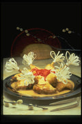 333097 Cream Chicken A4 Photo Print