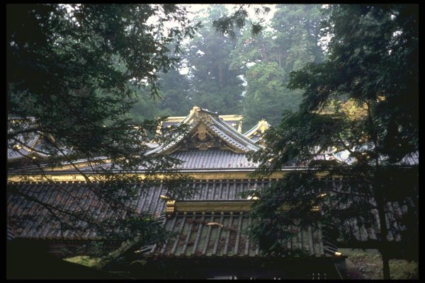 334000 Nikko pavilion Rooftops A4 Photo Print