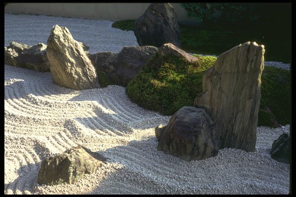 334051 Kyoto temple Garden A4 Photo Print