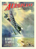337 aeroplane hawker tempest 1940s 2 Vintage Advert A4 Photo Print