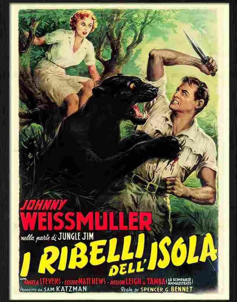 337 ribella dell'isola savage mutiny 1953 Advert A4 Photo Print