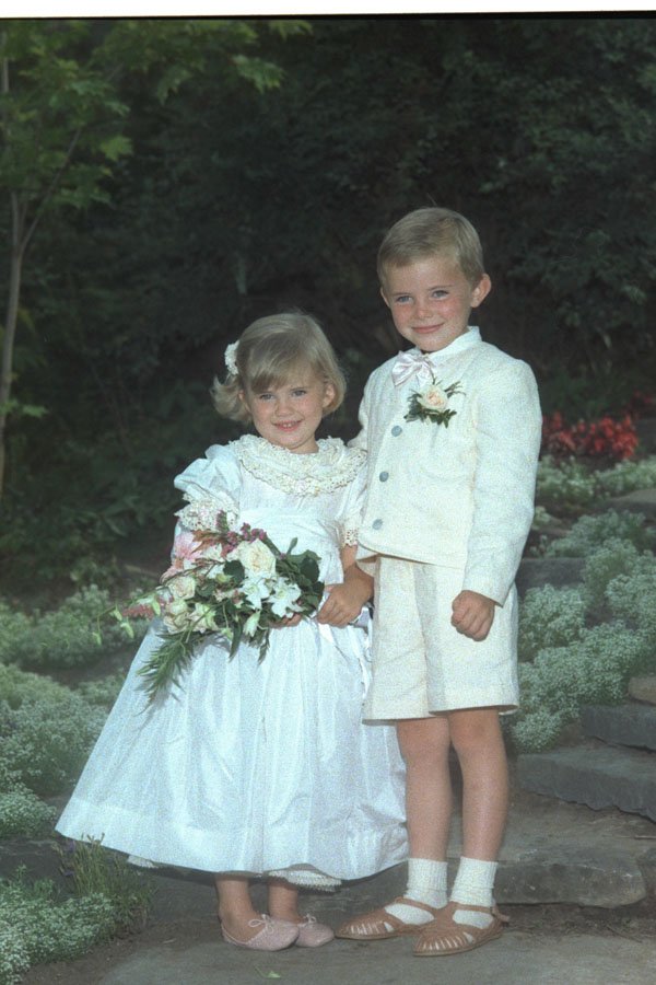 337033 Cute Couple Of Kids A4 Photo Print