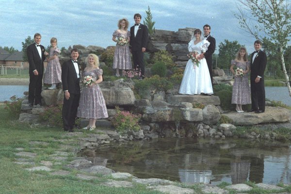 337080 Party By The Pond A4 Photo Print
