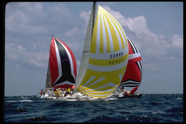 338000 Close Reaching Off Block Island Sound A4 Photo Print