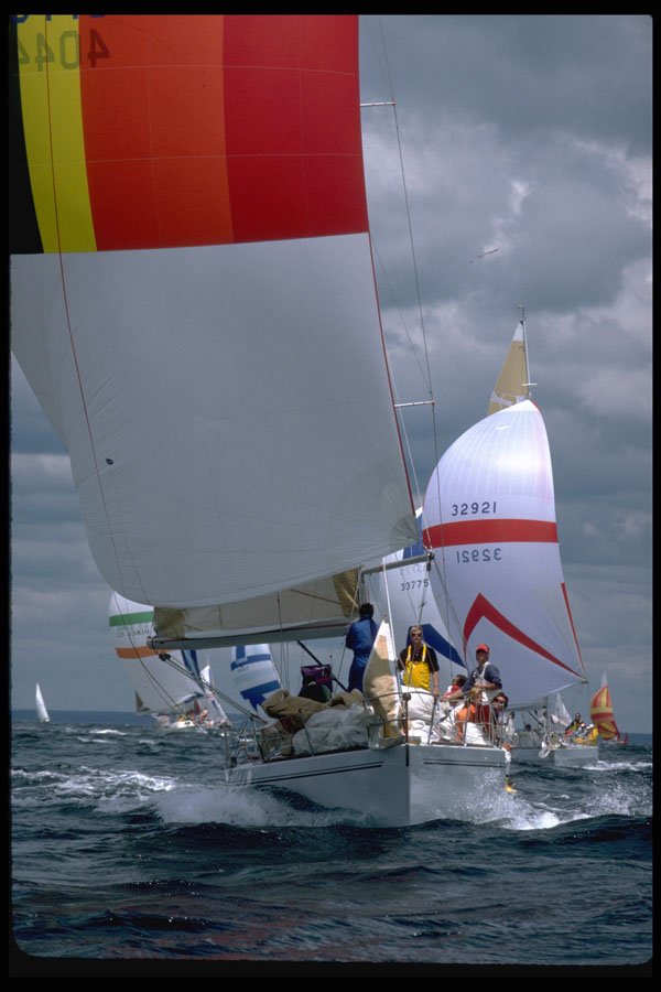 338010 Racing Action At Block Island A4 Photo Print