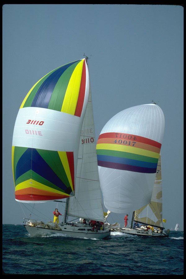 338017 Downwind Duel A4 Photo Print