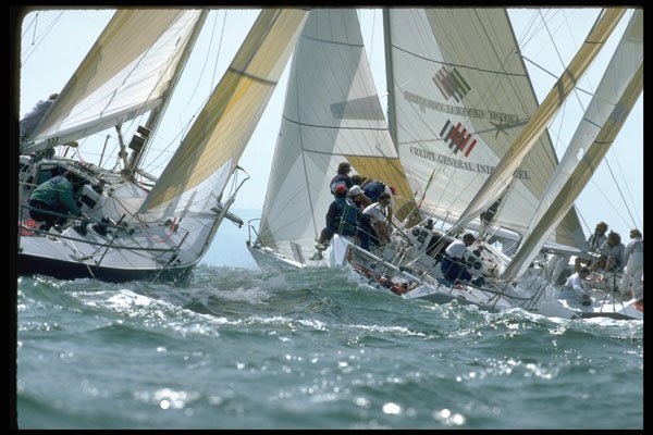 338021 Upwind Duel A4 Photo Print